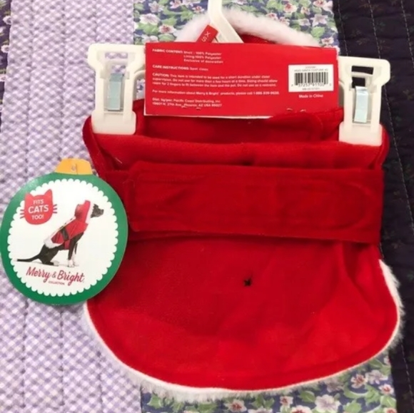 merry and bright Dog Pet Mr Claus Dog Or Cat Poshmark